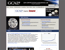 Tablet Screenshot of gemfacts.com